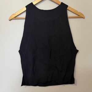 Wilfred Black Knit Tank Top